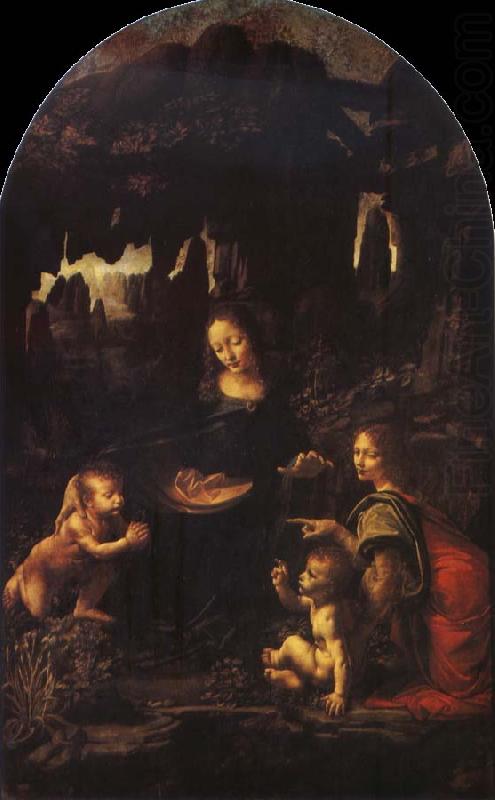 Leonardo  Da Vinci Virgin of the Rocks china oil painting image